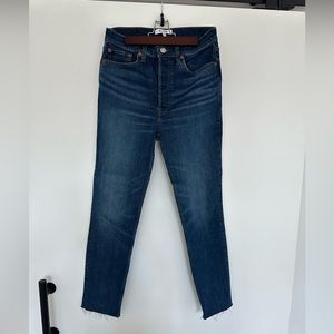 Re/done comfort stretch stove pipe jean 28 NWOT